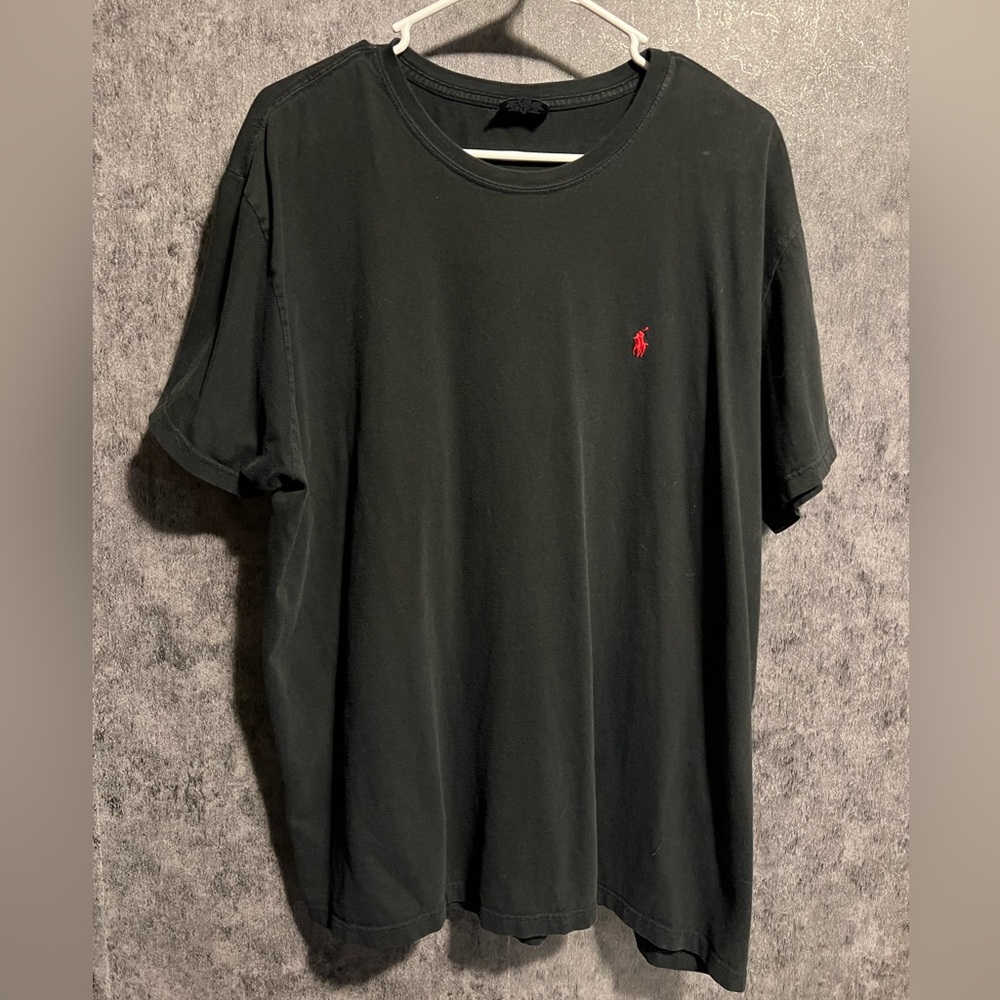 Polo by Ralph Lauren Men's Vintage Black T-Shirt